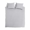 Dekbedovertrek 100% Egyptisch Katoen Effen Warm Grijs