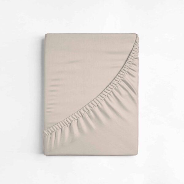 Dreamers Den Premium Jersey Elastan Topper Hoeslaken Biologisch Katoen Naturel