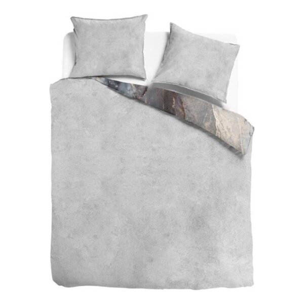 Venice Dekbedovertrek 100% Katoen Satijn Mercury Grijs