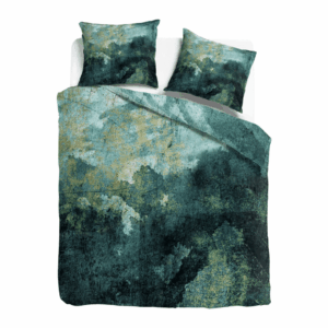 Venice Dekbedovertrek 100% Katoen Satijn Finn Petrol