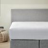 Dreamers Den Molton hoeslaken Wit 100% Biologisch Katoen